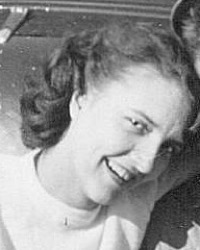 Mary Wanda Malott as a young woman